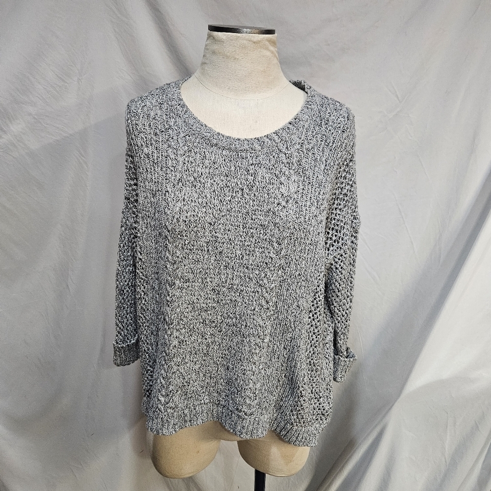 Madewell Marled Plaza Pullover Sweater